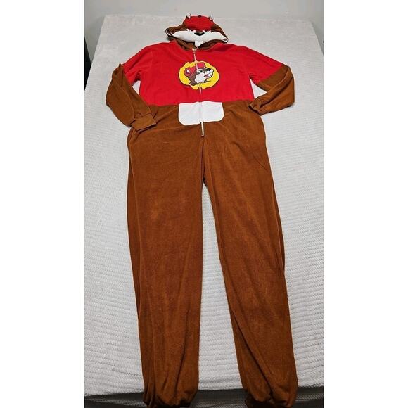 Bucees Beaver Jumpsuit Adult L / XL One Piece Bucees Beaver Romper - Picture 1 of 7